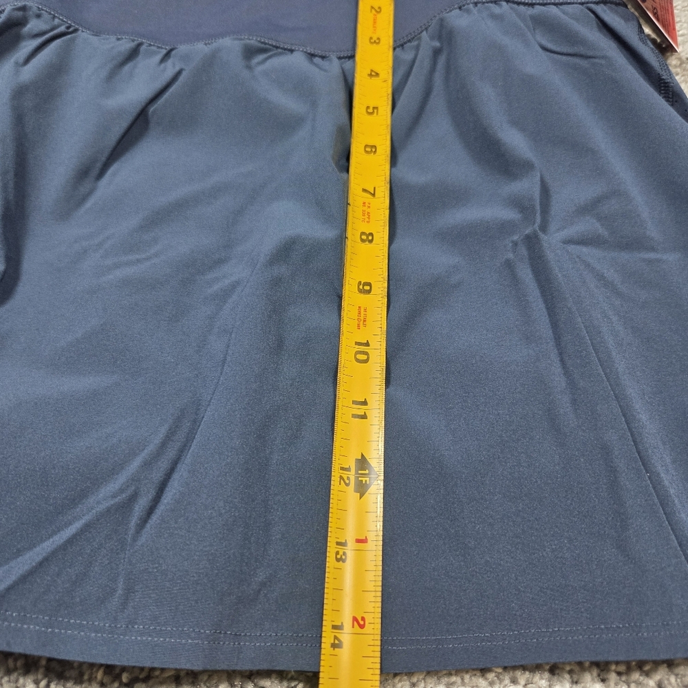 SPANX Get Moving Skort 14” Midnight Navy Blue NWT - Picture 11 of 13